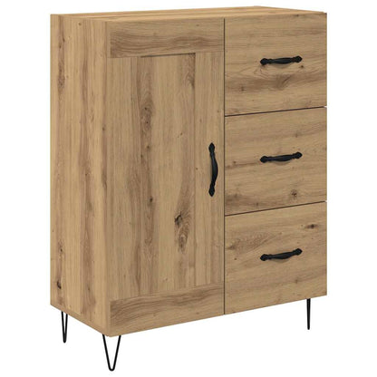 Highboard 2 pcs Artisan Oak 69.5 x 34 x 180 cm Engineered Wood