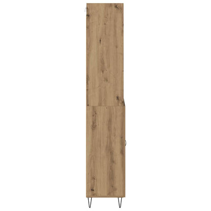 Highboard 2 pcs Artisan Oak 69.5 x 34 x 180 cm Engineered Wood