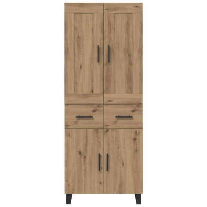 Highboard 2 pcs Artisan Oak 69.5 x 34 x 180 cm