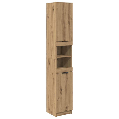 Bathroom Furniture Set 5 pcs Artisan Oak Engineered Wood