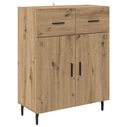Highboard 2 pcs Artisan Oak 69.5 x 32.5 x 180 cm
