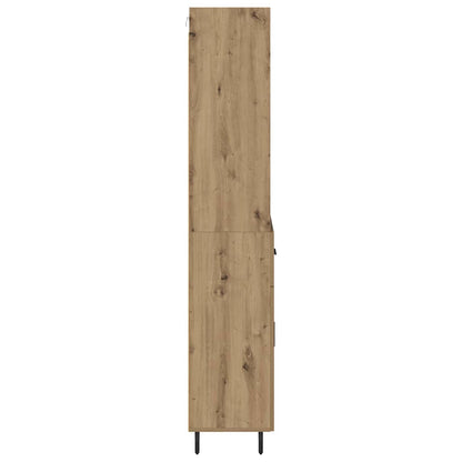 Highboard 2 pcs Artisan Oak 69.5 x 32.5 x 180 cm