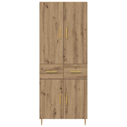 Highboard Artisan Oak 69.5 x 34 x 180 cm Engineered Wood