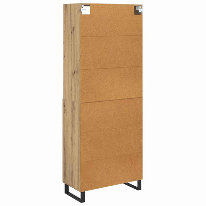 Highboard 2 pcs Artisan Oak 69.5 x 34 x 180 cm Engineered Wood
