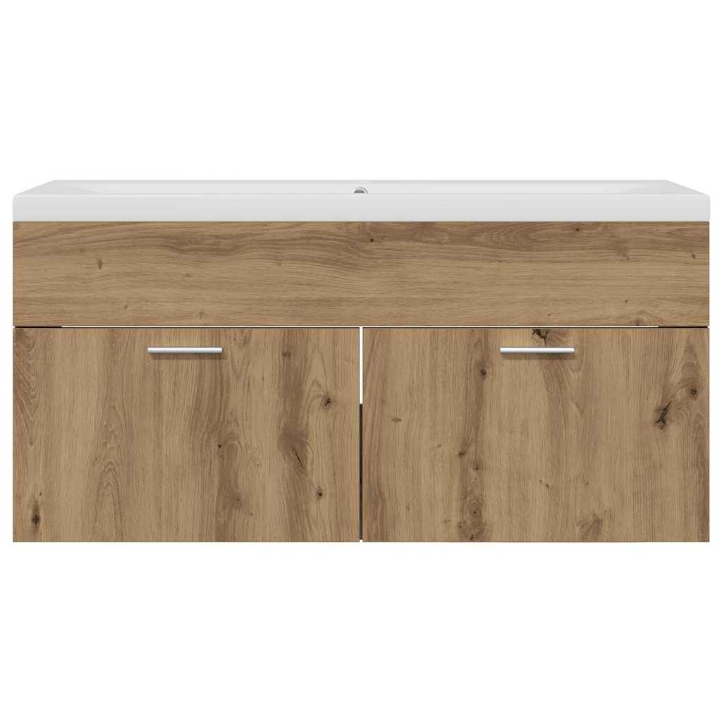 Bathroom Cabinet Artisan Oak 100 x 38.5 x 46 cm Engineered Wood