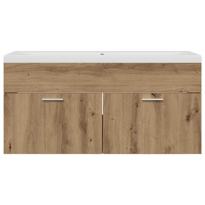 Bathroom Cabinet Artisan Oak 100 x 38.5 x 46 cm Engineered Wood