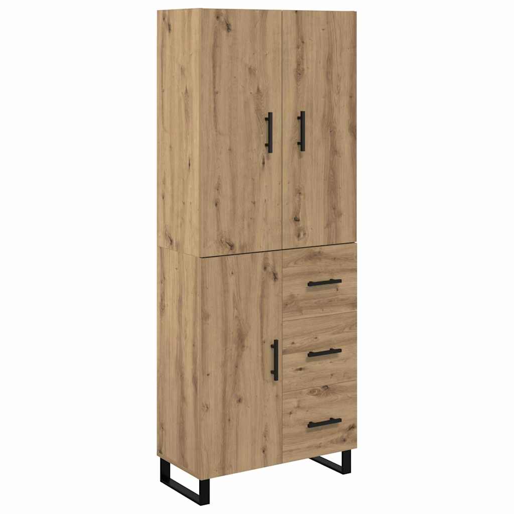 Highboard 2 pcs Artisan Oak 69.5 x 34 x 180 cm