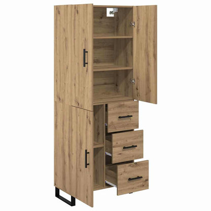 Highboard 2 pcs Artisan Oak 69.5 x 34 x 180 cm