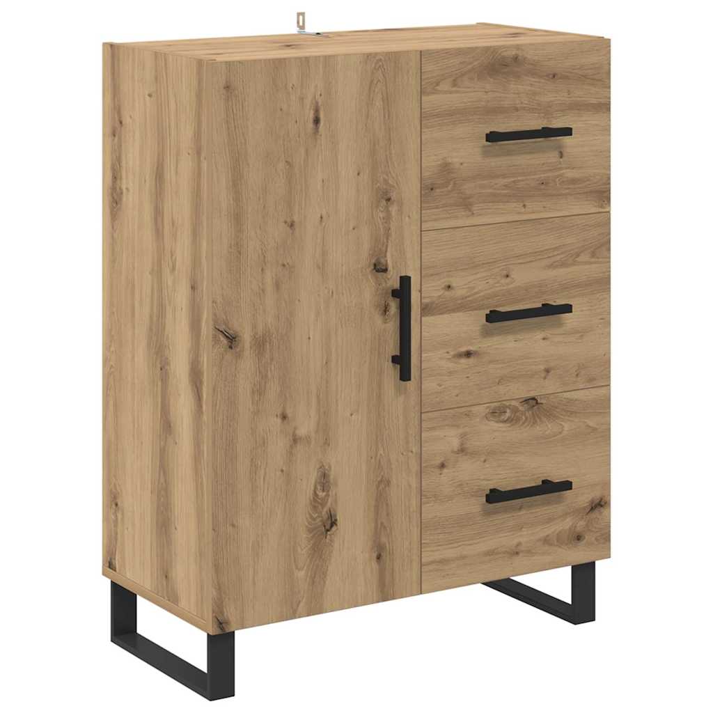 Highboard 2 pcs Artisan Oak 69.5 x 34 x 180 cm