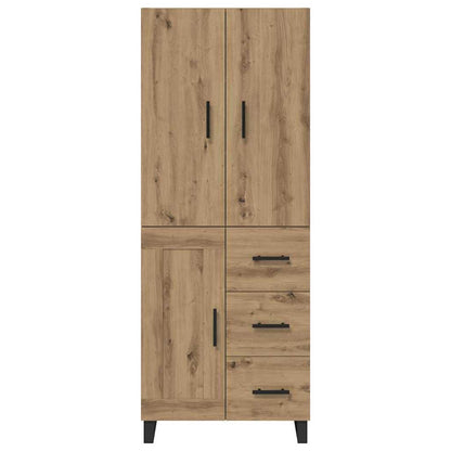 Highboard 2 pcs Artisan Oak 69.5 x 34 x 180 cm