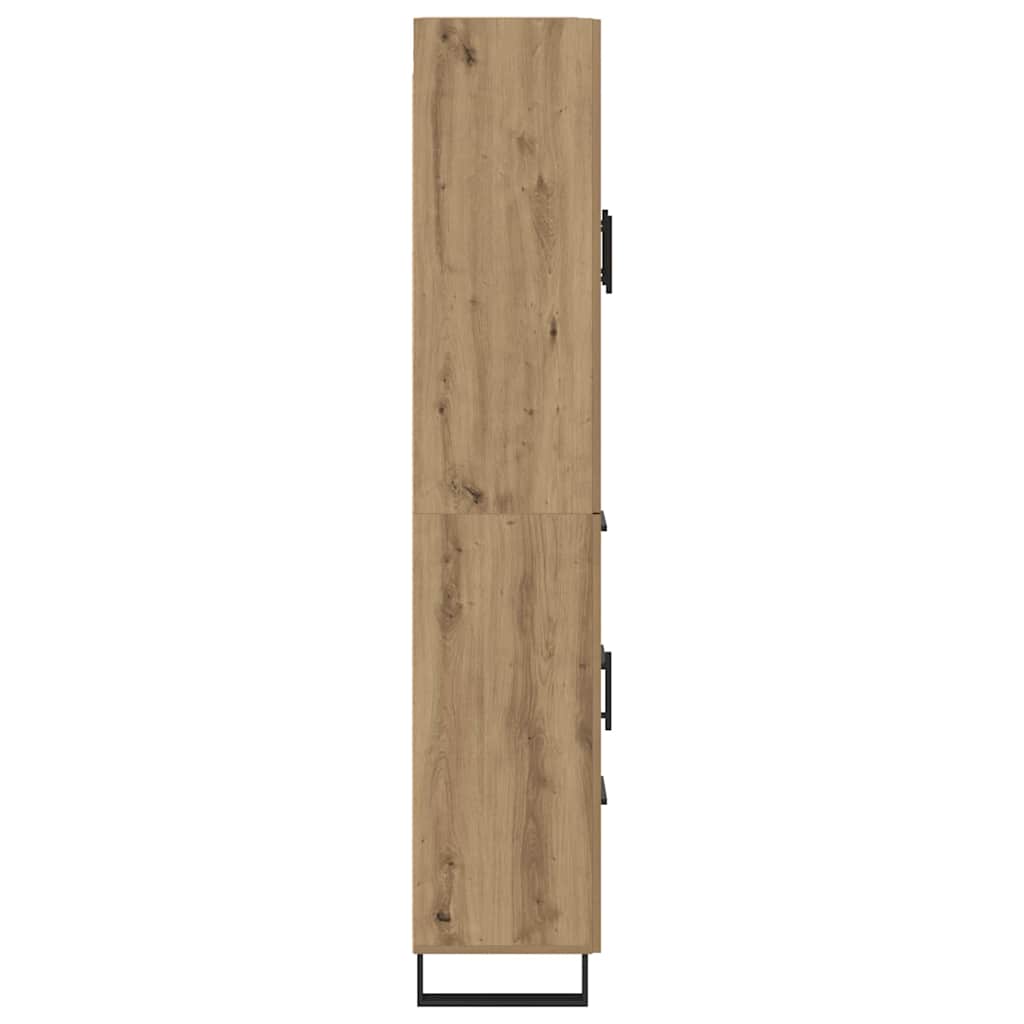 Highboard 2 pcs Artisan Oak 69.5 x 34 x 180 cm