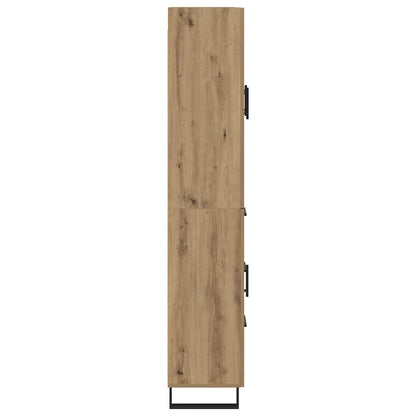 Highboard 2 pcs Artisan Oak 69.5 x 34 x 180 cm