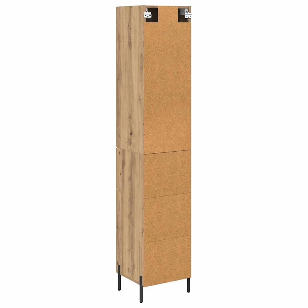 Highboard Artisan Oak 34.5 x 34 x 180 cm Engineered Wood