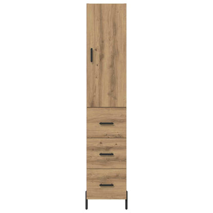 Highboard Artisan Oak 34.5 x 34 x 180 cm Engineered Wood
