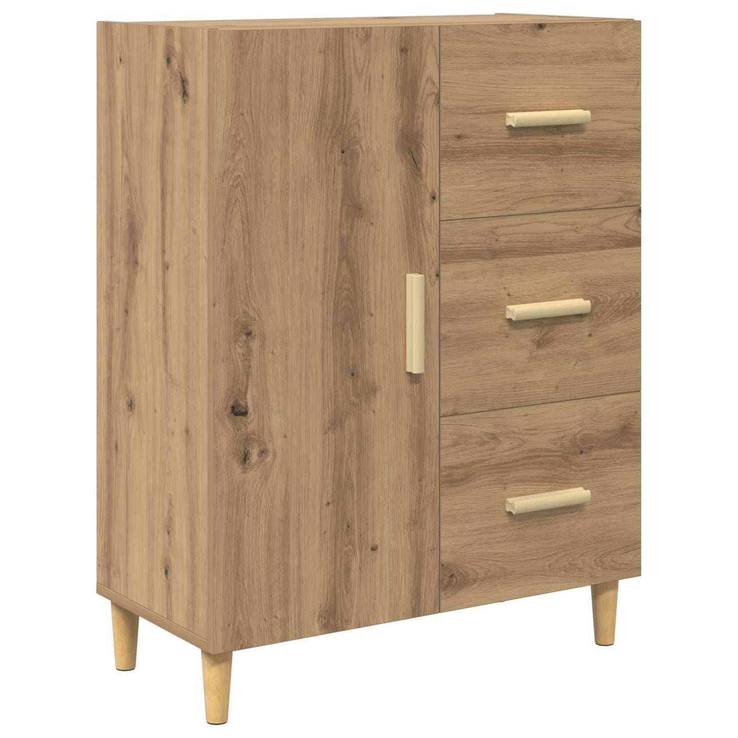 Highboard Artisan Oak 69.5 x 32.5 x 180 cm Engineered Wood