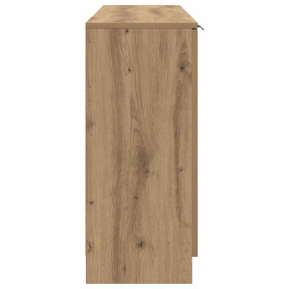 Sideboard 3 pcs Artisan Oak 120 x 30 x 70 cm Engineered Wood
