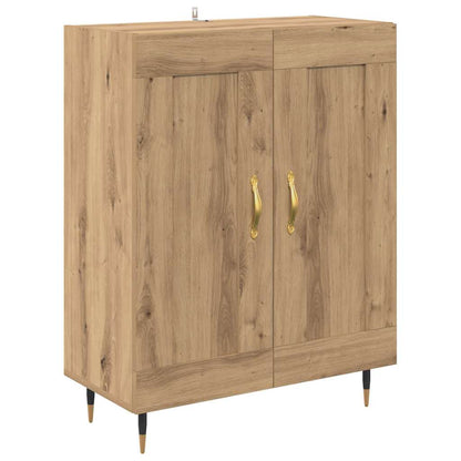 Highboard 2 pcs Artisan Oak 69.5 x 34 x 180 cm Engineered Wood