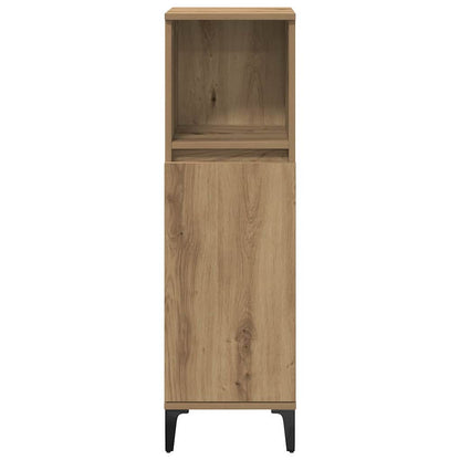 Bathroom Furniture Set 3 pcs Artisan Oak Engineered wood