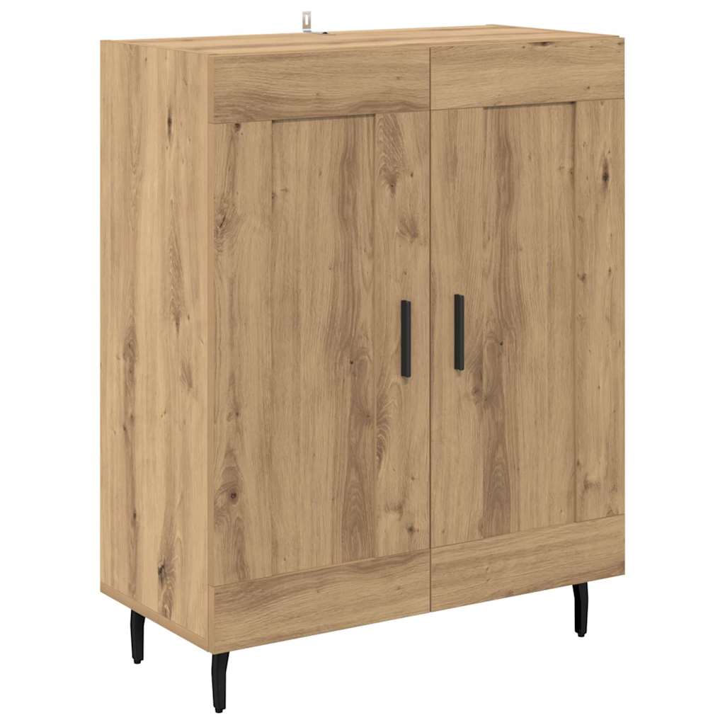 Highboard 2 pcs Artisan Oak 69.5 x 34 x 180 cm Engineered Wood