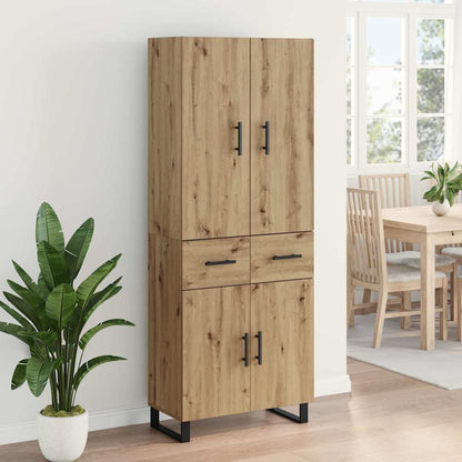Highboard 2 pcs Artisan Oak 69.5 x 34 x 180 cm