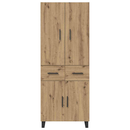 Highboard 2 pcs Artisan Oak 69.5 x 34 x 180 cm