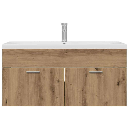 Bathroom Cabinet Artisan Oak 100 x 38.5 x 46 cm Engineered Wood