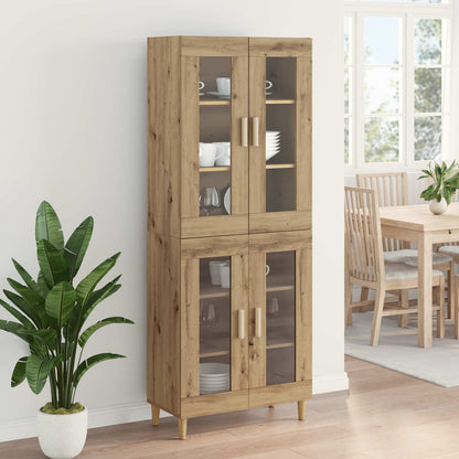 Highboard Artisan Oak 69.5 x 34 x 180 cm Engineered Wood