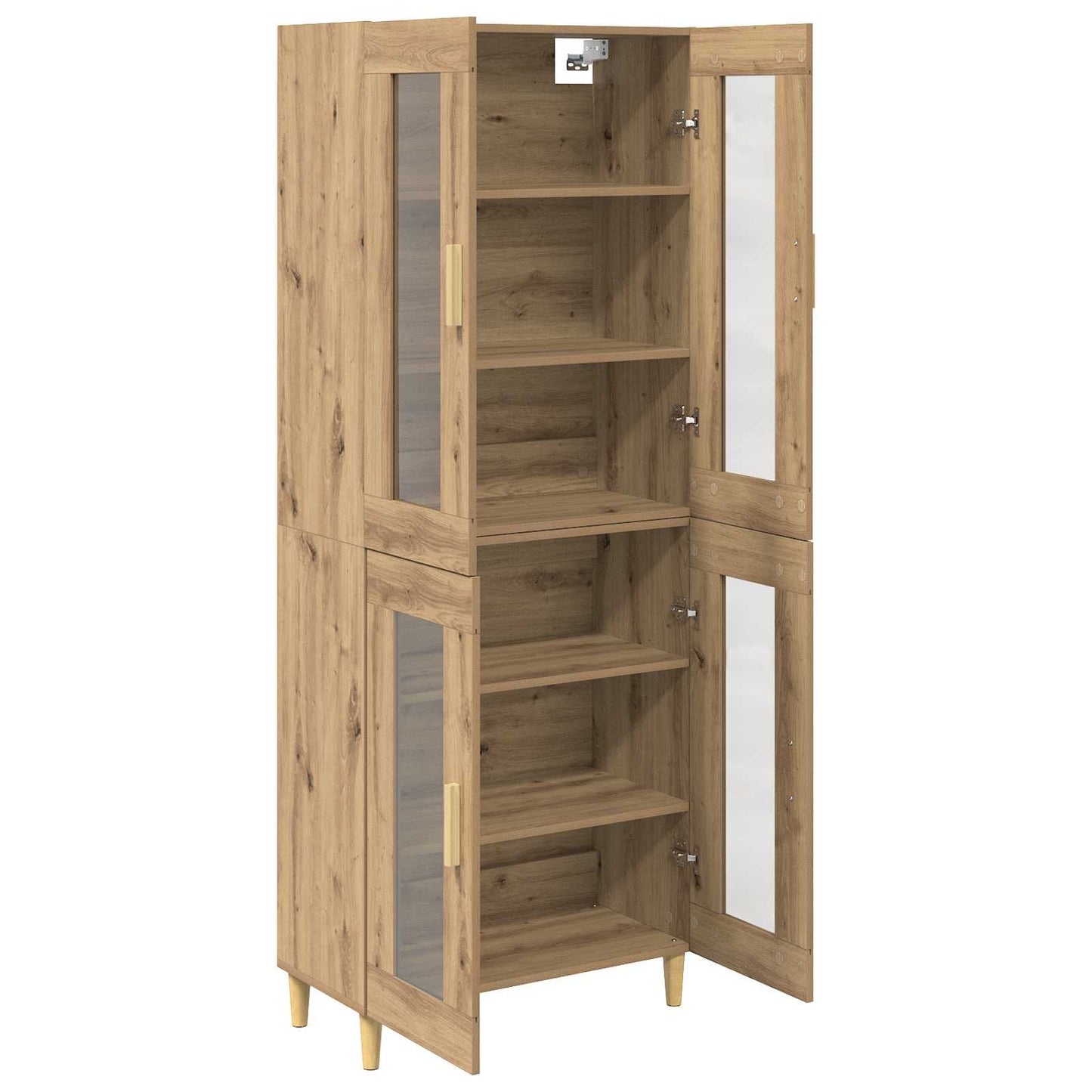 Highboard Artisan Oak 69.5 x 34 x 180 cm Engineered Wood