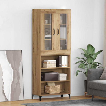 Highboard Artisan Oak 69.5 x 34 x 180 cm Engineered Wood