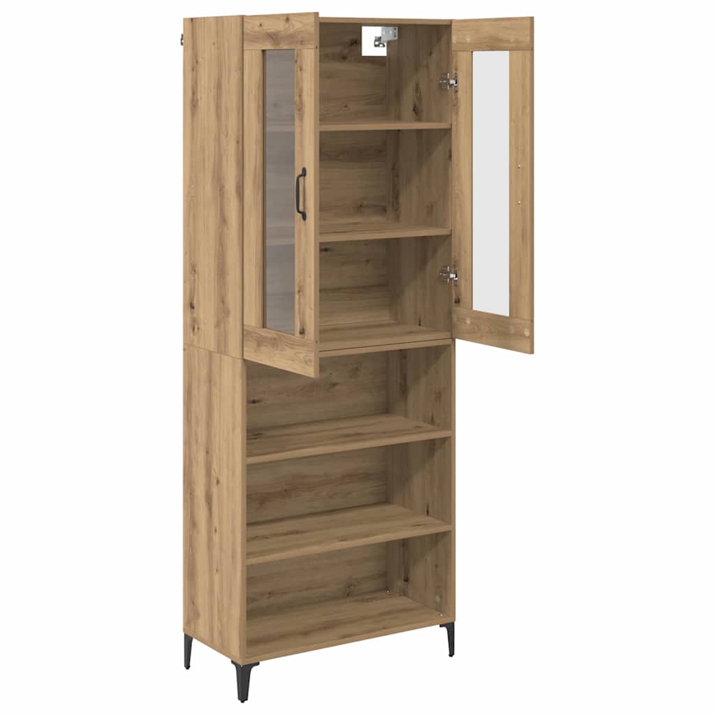 Highboard Artisan Oak 69.5 x 34 x 180 cm Engineered Wood