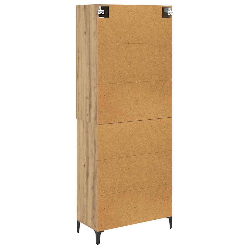 Highboard Artisan Oak 69.5 x 34 x 180 cm Engineered Wood