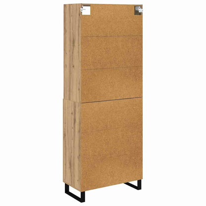 Highboard 2 pcs Artisan Oak 69.5 x 34 x 180 cm