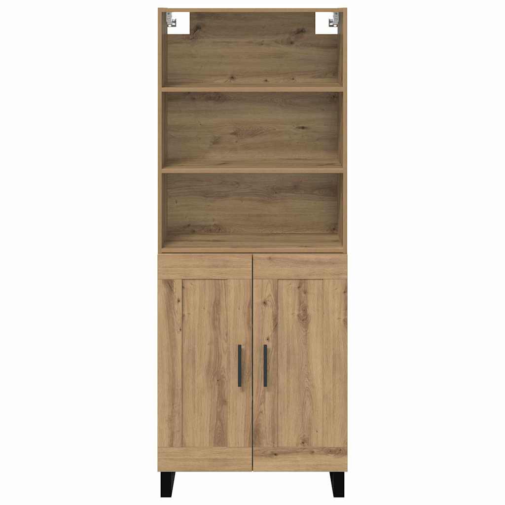 Highboard 2 pcs Artisan Oak 69.5 x 34 x 180 cm