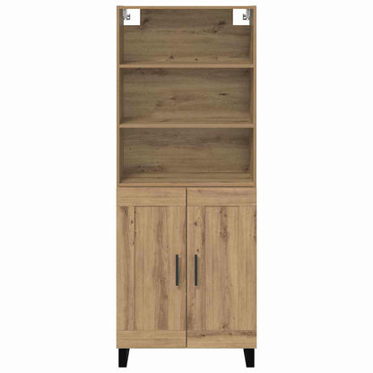 Highboard 2 pcs Artisan Oak 69.5 x 34 x 180 cm