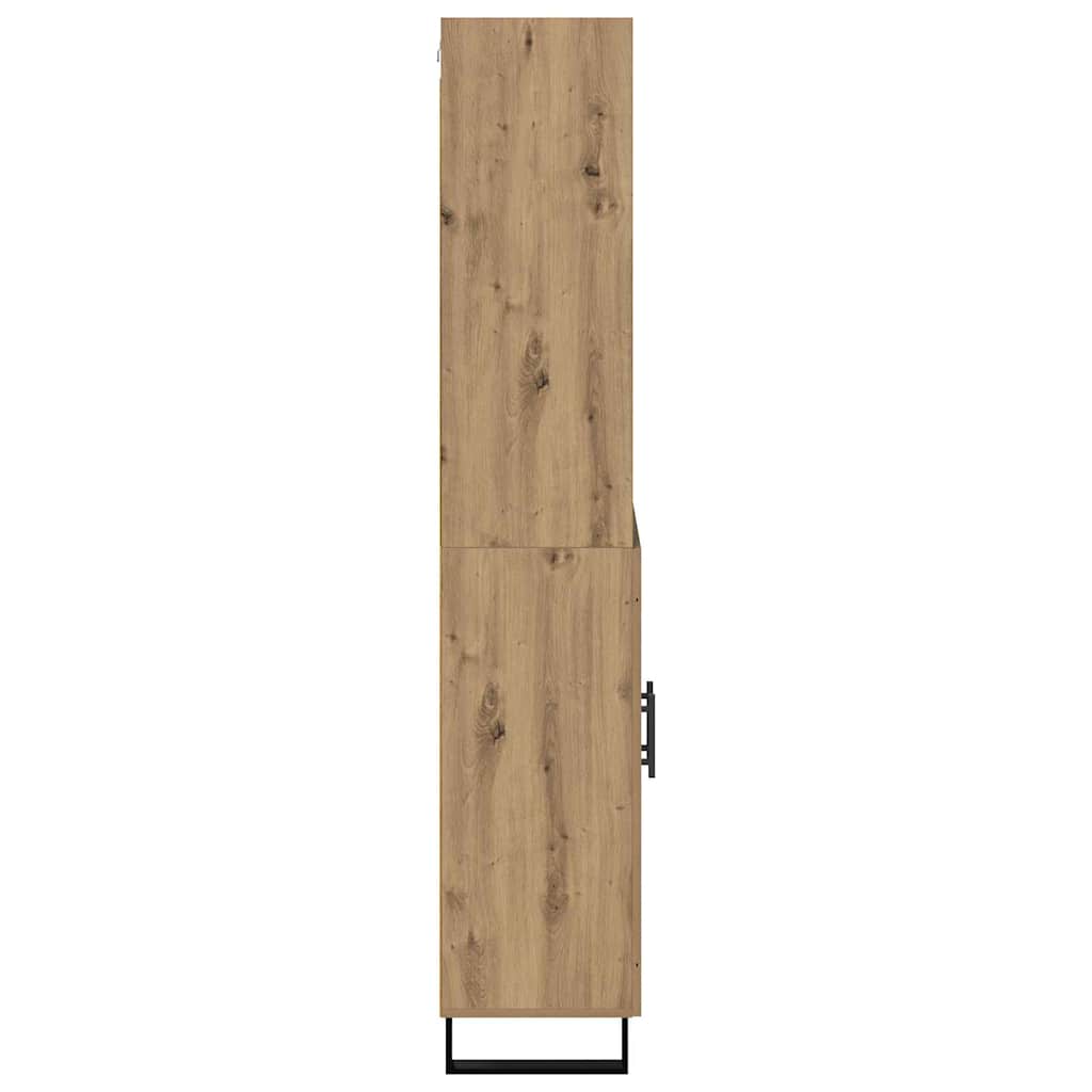 Highboard 2 pcs Artisan Oak 69.5 x 34 x 180 cm