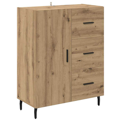 Highboard 2 pcs Artisan Oak 69.5 x 34 x 180 cm Engineered Wood