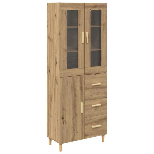 Highboard Artisan Oak 34.5 x 34 x 180 cm Engineered Wood