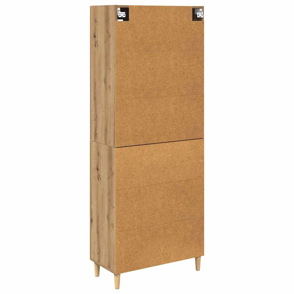 Highboard Artisan Oak 34.5 x 34 x 180 cm Engineered Wood