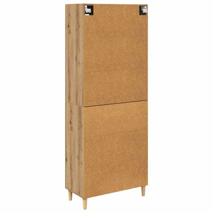Highboard Artisan Oak 34.5 x 34 x 180 cm Engineered Wood