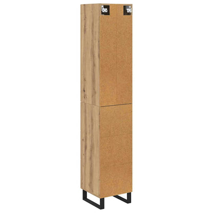 Highboard Artisan Oak 34.5 x 34 x 180 cm Engineered Wood