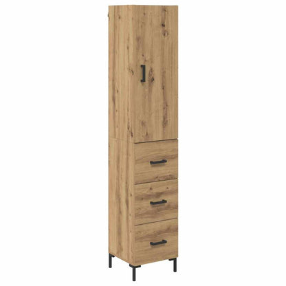 Highboard Artisan Oak 34.5 x 34 x 180 cm Engineered Wood