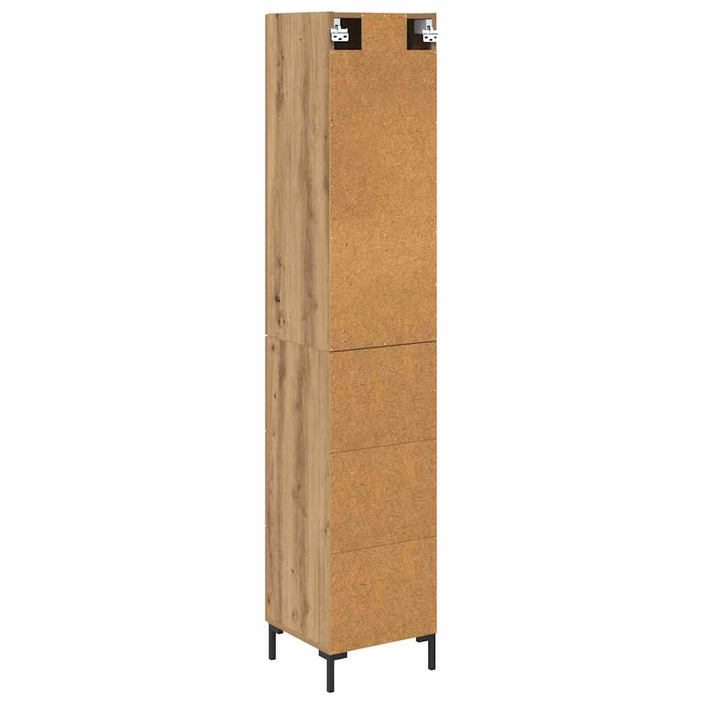 Highboard Artisan Oak 34.5 x 34 x 180 cm Engineered Wood