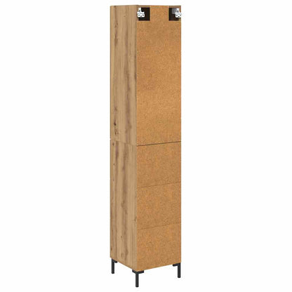 Highboard Artisan Oak 34.5 x 34 x 180 cm Engineered Wood