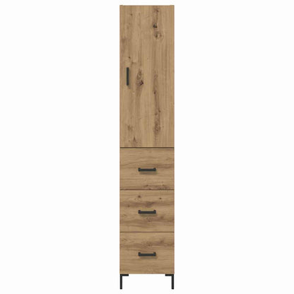 Highboard Artisan Oak 34.5 x 34 x 180 cm Engineered Wood