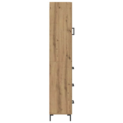 Highboard Artisan Oak 34.5 x 34 x 180 cm Engineered Wood