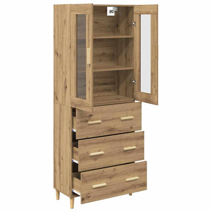 Highboard Artisan Oak 69.5 x 34 x 180 cm