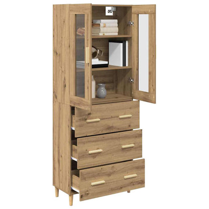 Highboard Artisan Oak 69.5 x 34 x 180 cm