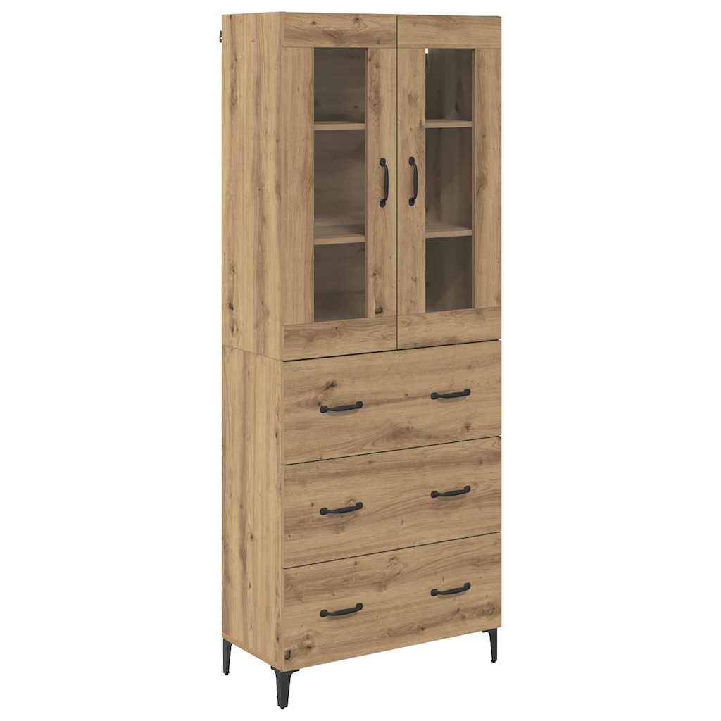 Highboard Artisan Oak 69.5 x 34 x 180 cm Engineered Wood