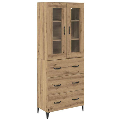 Highboard Artisan Oak 69.5 x 34 x 180 cm Engineered Wood