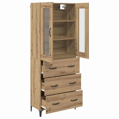 Highboard Artisan Oak 69.5 x 34 x 180 cm Engineered Wood